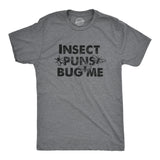 Mens Insect Puns Bug Me T Shirt Funny Sacastic Pun Joke Tee For Guys