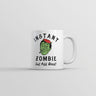 Instant Zombie Just Add Weed Mug Funny 420 Pot Smokers Joke Cup-11oz