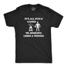 Mens Its All Fun And Games Til Someone Loses A Wiener T Shirt Funny Cookout Campfire Hot Dog Joke Tee For Guys