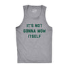 Mens Its Not Going To Mow Itself Fitness Tank Funny Lawn Mowing Joke Sleeveless Tee For Guys