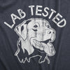 Mens Lab Tested T Shirt Funny Pet Puppy Labrador Retriever Joke Tee For Guys