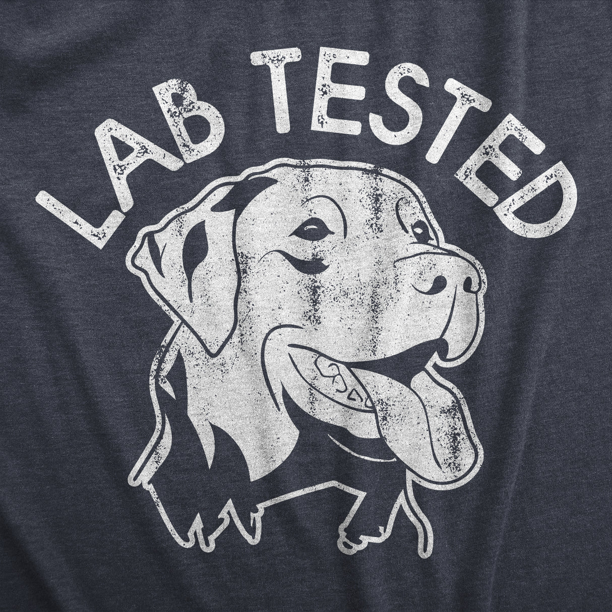 Womens Lab Tested T Shirt Funny Pet Puppy Labrador Retriever Joke Tee For Ladies