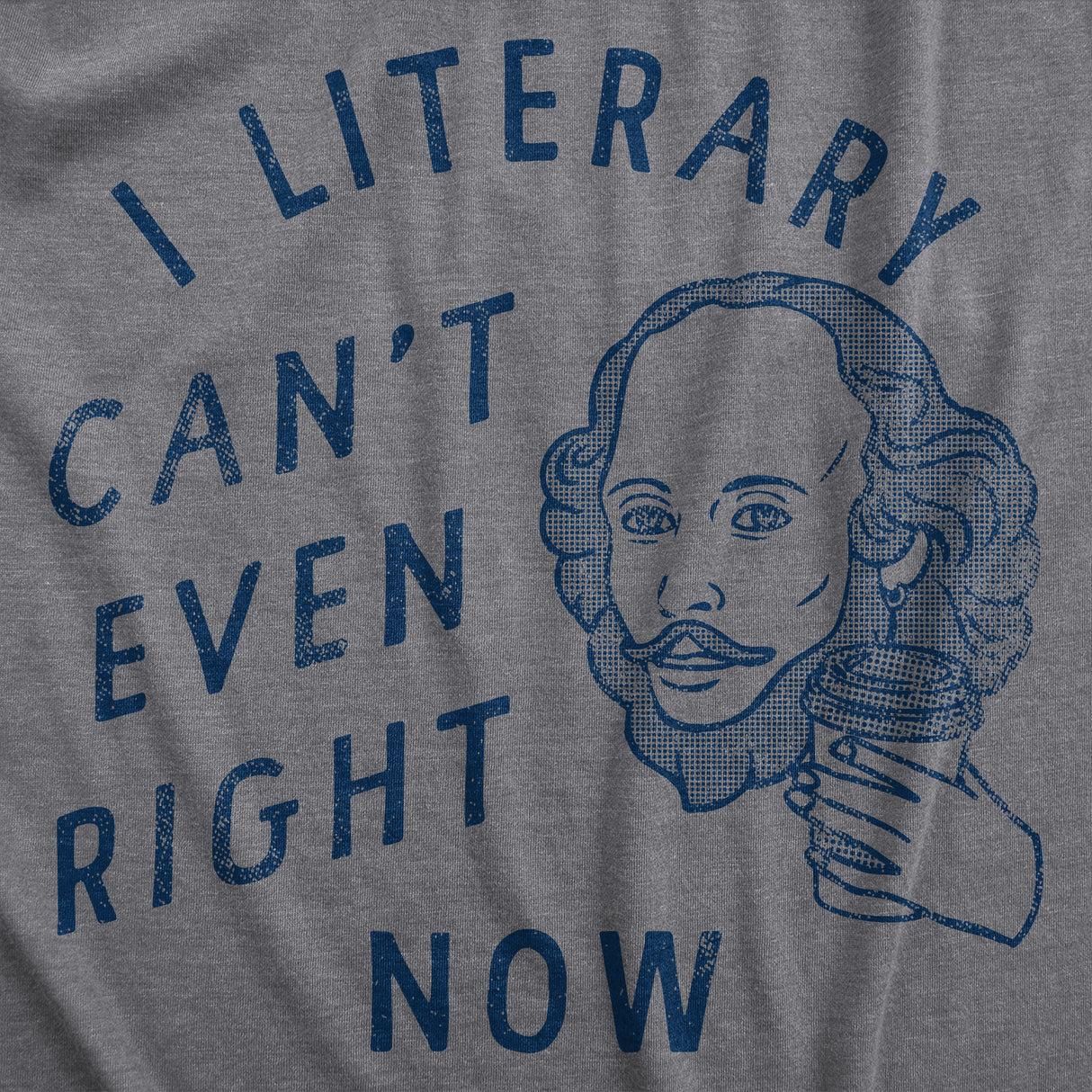 Womens I Literary Cant Even Right Now T Shirt Funny Nerdy Shakespeare Literature Joke Tee for Ladies