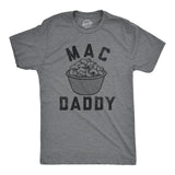 Mens Mac Daddy T Shirt Funny Macaroni Cheese Pasta Noodles Tee For Guys