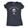 Womens Mama Juice T Shirt Funny Red Wine Lovers Mothers Day Gift Tee For Ladies