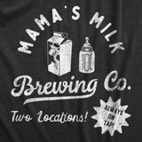 Mamas Milk Brewing Co Baby Bodysuit Funny Breast Feeding Brewery Joke Jumper for Infants
