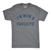 Mens Im Moms Favorite T Shirt Funny Family Sibling Children Joke Tee For Guys