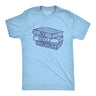 Mens No Shelf Control T Shirt Funny Nerdy Book Lovers Reading Bookshelf Joke Tee For Guys