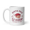 North Pole Elf Academy Mug Funny Christmas Party Santas Helpers Novelty Cup-11oz