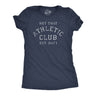 Womens Not That Athletic Club T Shirt Funny Out Of Shape Unfit Joke Tee For Ladies