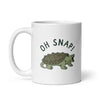 Oh Snap Mug Funny Snapping Turtle Joke Novelty Cup-11oz