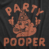 Party Pooper Dog Shirt Funny Sarcastic Graphic Tee For Puppies