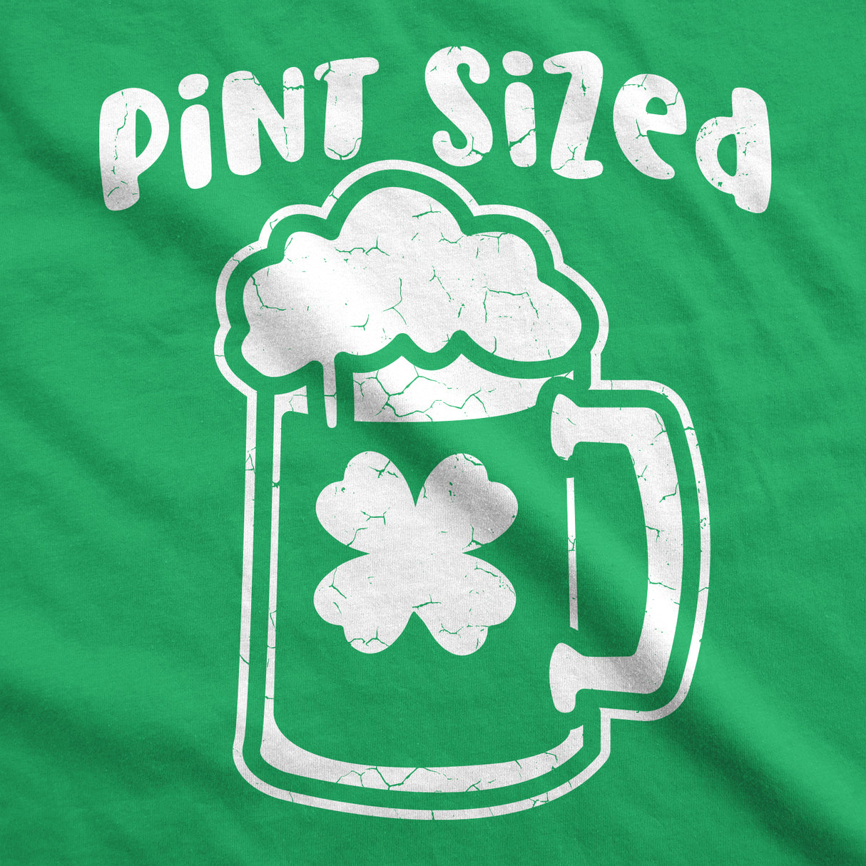 Pint Sized Baby Bodysuit Funny St Patricks Day Jumper For Infants