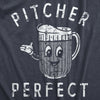 Womens Pitcher Perfect T Shirt Funny Beer Drinking Lovers Jug Tee For Ladies