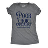 Womens Poor Choice Specialist T Shirt Funny Bad Decisions Joke Tee for Ladies