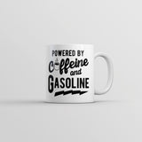 Powered By Caffeine And Gasoline Mug Funny Coffee Mechanic Joke Cup-11oz