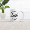 Promoted To Auntie 2023 Mug Funny Family Baby Announcement Coffee Cup Mug-11oz