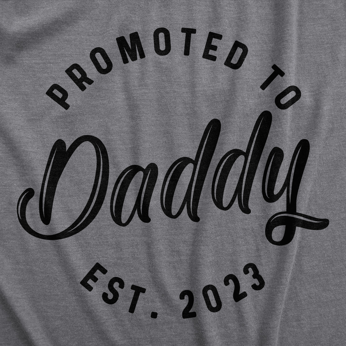 Promoted To Daddy 2022 2023 2024 Unisex Hoodie Funny New Family Father Hooded Sweatshirt