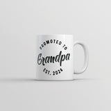 Promoted To Grandpa 2024 Mug Funny Family Baby Announcement Coffee Cup-11oz