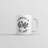 Promoted To Wife 2024 Mug Funny Family Wedding Announcement Coffee Cup-11oz