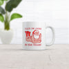 Pssst Im Laying On Your Present Mug Funny Xmas Sexy Naked Santa Claus Novelty Cup-11oz
