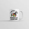 Pumpkin Spice The Breakfast Of Champions Mug Funny Fall Seaon Lovers Witch Novelty Cup-11oz