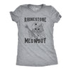 Womens Rhinestone Meowboy T Shirt Funny Cute Kitten Cowboy Novelty Tee For Ladies