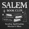 Salem Book Club Crewneck Sweatshirt Funny Halloween Witchcraft Joke Longsleeve