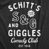 Schitts And Giggles Comedy Club Baby Bodysuit Funny Nightclub Joke Jumper For Infants