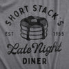 Short Stacks Late Night Diner Baby Bodysuit Funny Breakfast Joke Jumper For Infants