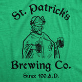 Womens Funny T Shirts St Patricks Brewing Co Novelty Drinking Tee For Ladies