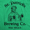 Womens St Patricks Brewing Co T Shirt Funny Saint Paddys Day Parade Beer Drinking Lovers Tee For Ladies