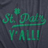 Womens St Pats Yall Funny T Shirts Novelty Tee Drinking Shirt For Ladies