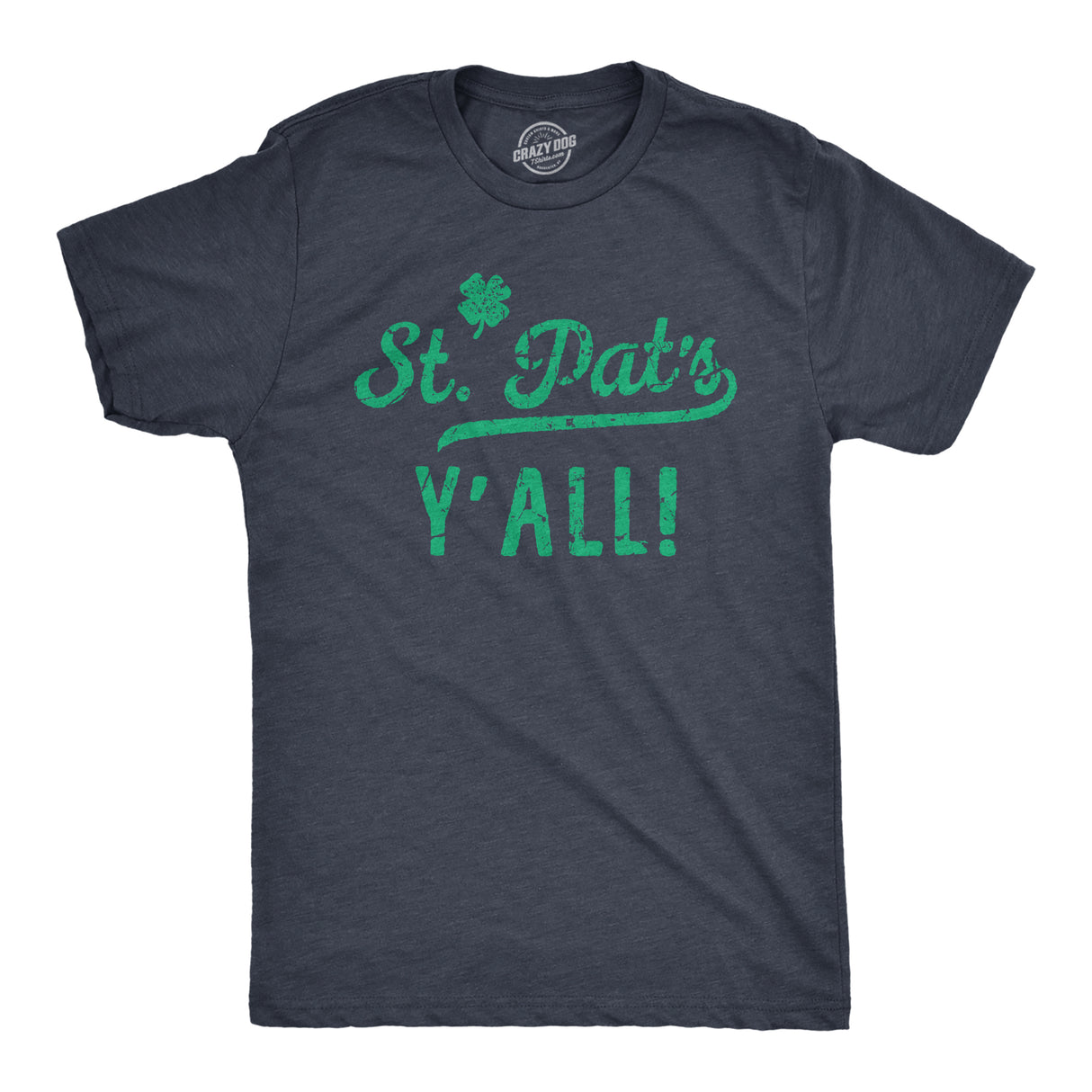 Mens St Pats Yall Funny T Shirts Novelty Tee Drinking Shirt for Men