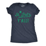 Womens St Pats Yall Funny T Shirts Novelty Tee Drinking Shirt For Ladies