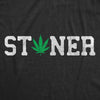 Mens Stoner T Shirt Funny Awesome 420 Weed Leaf Pot Smokers Tee For Guys
