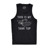 Mens This Is My Tank Top Fitness Tank Funny Army Military Tank Joke Sleeveless Tee For Guys