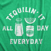 Mens Tequilin It All Day Everyday T Shirt Funny Drinking Partying Tequila Shot Lovers Tee For Guys