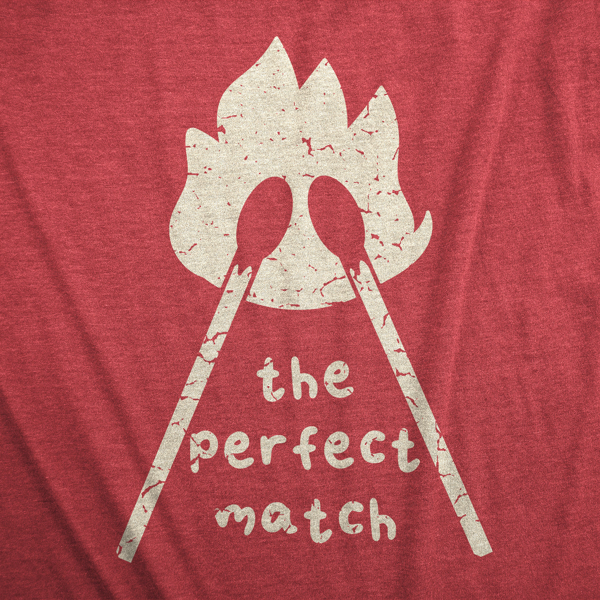 Womens The Perfect Match T Shirt Funny Valentines Day T Shirts for Women