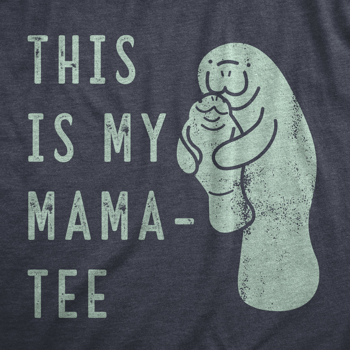 Maternity This Is My Mama Tee T Shirt Funny Cute Manitee Mom And Baby Pregnancy Top For Ladies