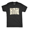 Mens Thou May Ingest A Satchel Of Richards T Shirt Funny Rude Eat A Bag Of Dicks Joke Tee for Guys