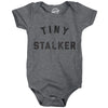 Tiny Stalker Baby Bodysuit Funny Needy Attention Joke Jumper For Infants