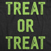 Womens Treat Or Treat T Shirt Funny Halloween Candy Spooky Season Lovers Tee For Ladies