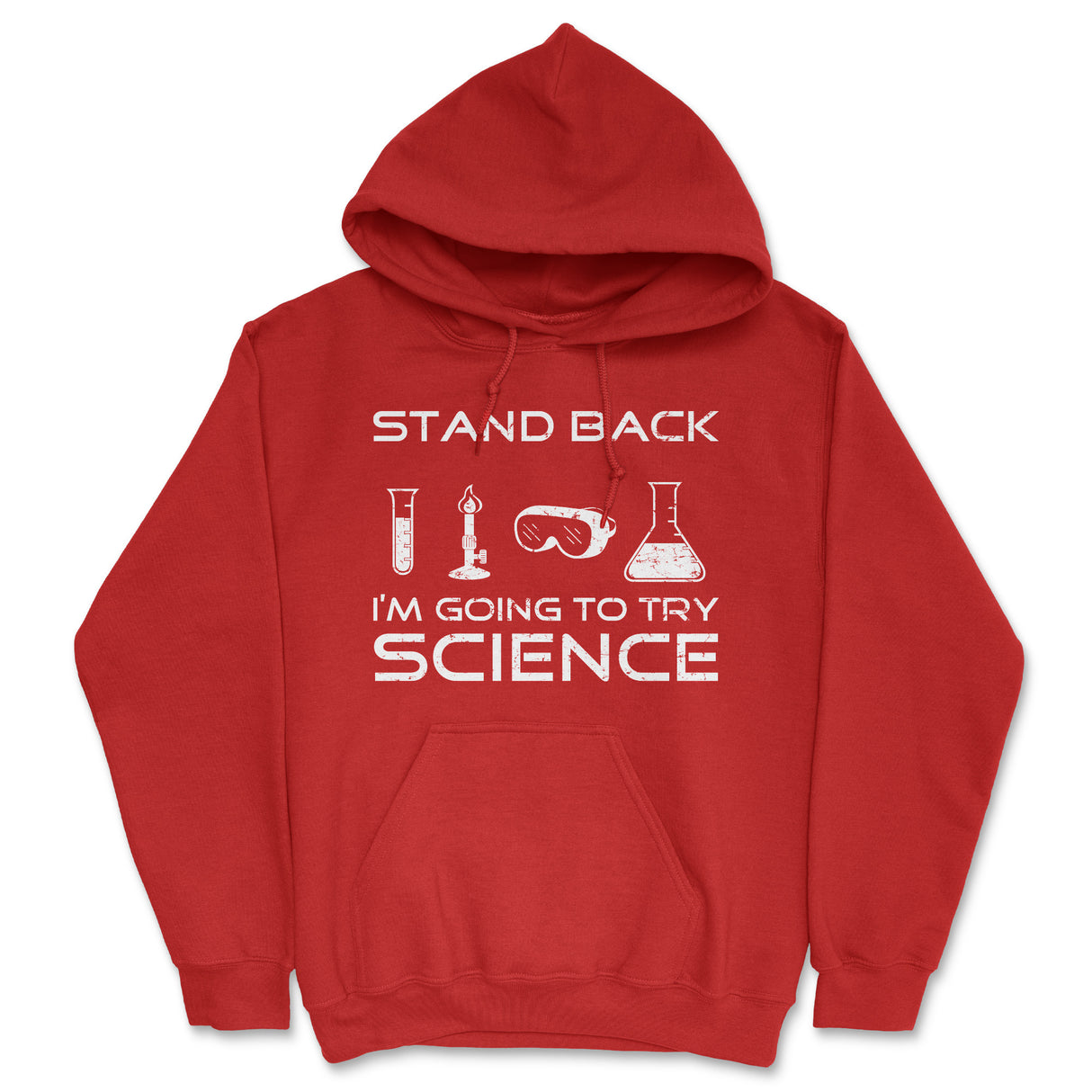 Stand Back Science Funny Sweater Cool Humorous Nerdy Shirt for Geeks Hoodie