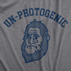 Womens Un Photogenic T Shirt Funny Bigfoot Sasquatch Picture Joke Tee For Ladies