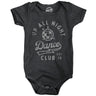 Up All Night Dance Club Baby Bodysuit Funny Sleepless Nightclub Joke Jumper For Infants