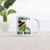 Worlds Best Boss Witch Mug Funny Office Job Sorceress Novelty Cup-11oz
