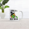 Worlds Best Boss Witch Mug Funny Office Job Sorceress Novelty Cup-11oz