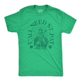 Mens Yall Need St Pat T Shirt Funny Saint Paddys Day Parade Lovers Tee For Guys