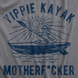 Womens Yippie Kayak Mother Fucker T Shirt Funny Summer Outdoor Kayaking Lovers Joke Tee For Ladies